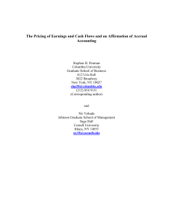 Pricing of Earn and CF RAST final2