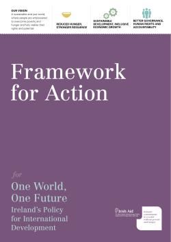 Framework for Action