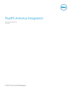 FluidFS Antivirus Integration