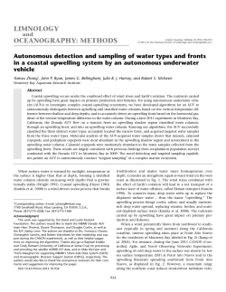 Autonomous detection and sampling of