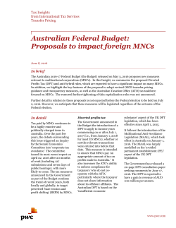 Consultation Paper on