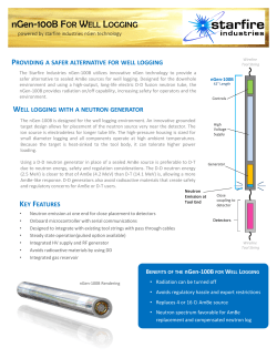nGen-100B FOR WELL LOGGING