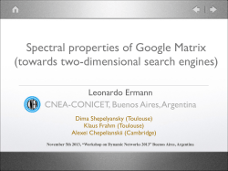 Leonardo Ermann and Dima Shepelyansky