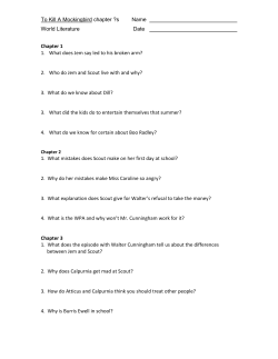 To Kill A Mockingbird chapter