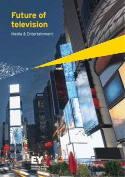 6 trends that will change the TV industry