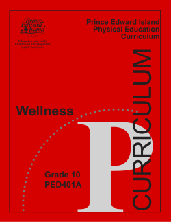 Grade 10 Physical Education Curriculum