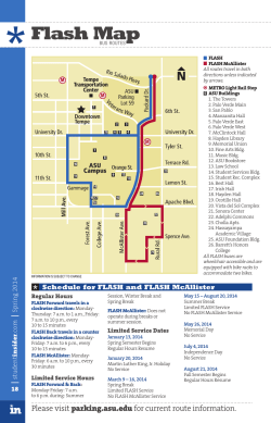Flash Map - Student Insider
