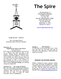 680 Kb pdf - First Parish of Norwell