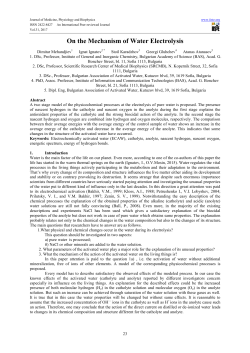 On the Mechanism of Water Electrolysis