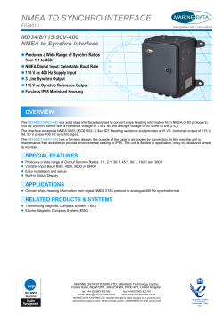 nmea to synchro interface