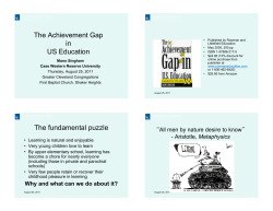 2011 GCC - Greater Cleveland Congregations