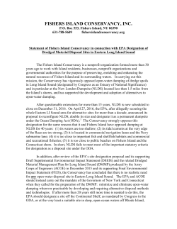 Read full Conservancy statement