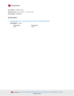 Document(1) - Music Copyright Infringement Resource