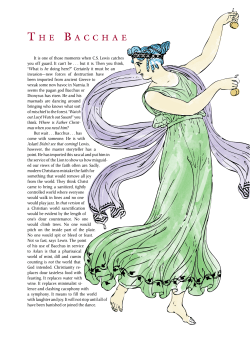 T he B acchae - Veritas Press