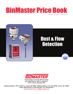 BinMaster Price Book