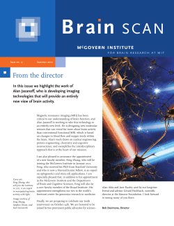 Issue 17 - McGovern Institute for Brain Research at MIT