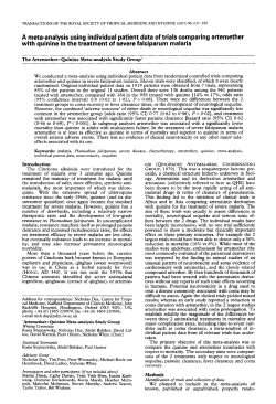 A meta-analysis using individual patient data of