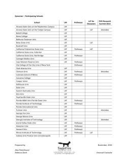 Prepared by November, 2016 Alan Peterfreund Rebecca Zarch
