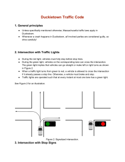 static pdf - What is Duckietown?