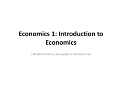 2016-04-27 Econ 1 Spring 2016 UC Berkeley Lecture FINAL
