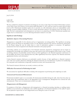 Qualitative Aspects of Accounting Practices Difficulties Encountered