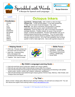 Octopus Inkers - Sprinkled with Words