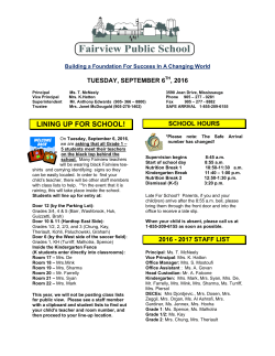 September Newsletter 2016 - Pages
