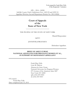 Court of Appeals of the State of New York