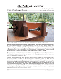 Print Article - Lee Valley Tools