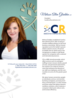 Melissa Allen Gladden, CSP