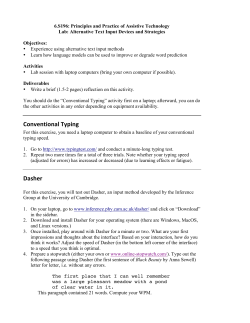 Alternative text input