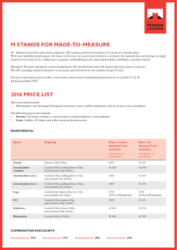 m stands for made-to-measure 2016 price list