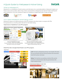 A Quick Guide to Metasearch Advertising