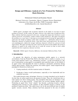 Design and Efficiency Analysis of a New Protocol for