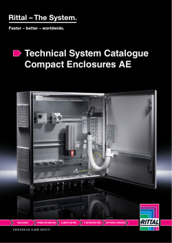 Technical system catalogue