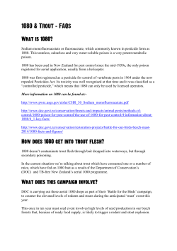 Sodium monofluoroacetate or fluoroacetate, which commonly known