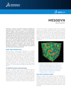 MesoDyn - Accelrys