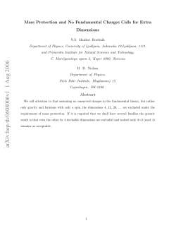 Fermions with no fundamental charges call for extra dimensions