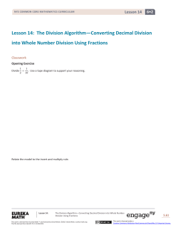 Lesson 14 - EngageNY