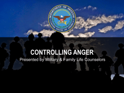 controlling anger - MagellanMFLC.org