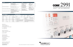 COBE 2991 Brochure - achats