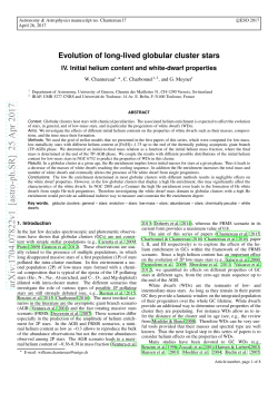 Evolution of long-lived globular cluster stars IV. Initial helium content