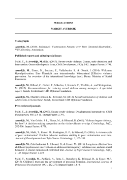 Publications - Jacobs Center for Productive Youth Development