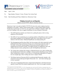 Edging toward an earthquake