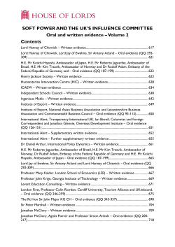 Soft Power and the UK`s Influence