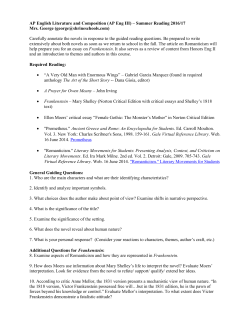 AP English Literature and Composition (AP Eng III) &ndash; Summer