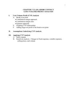 CHAPTER 7 CLASS ADOBE CONNECT COST-VOLUME