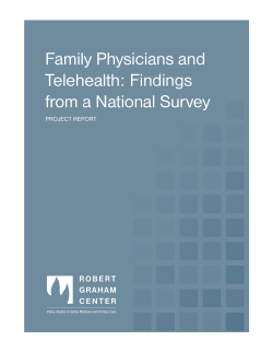 Family Physicians and Telehealth