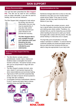 skin support - Companion Animal Veterinary Hospital