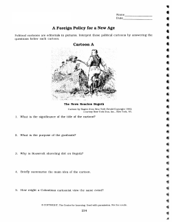 A Foreign Policy for a New Age Cartoon A